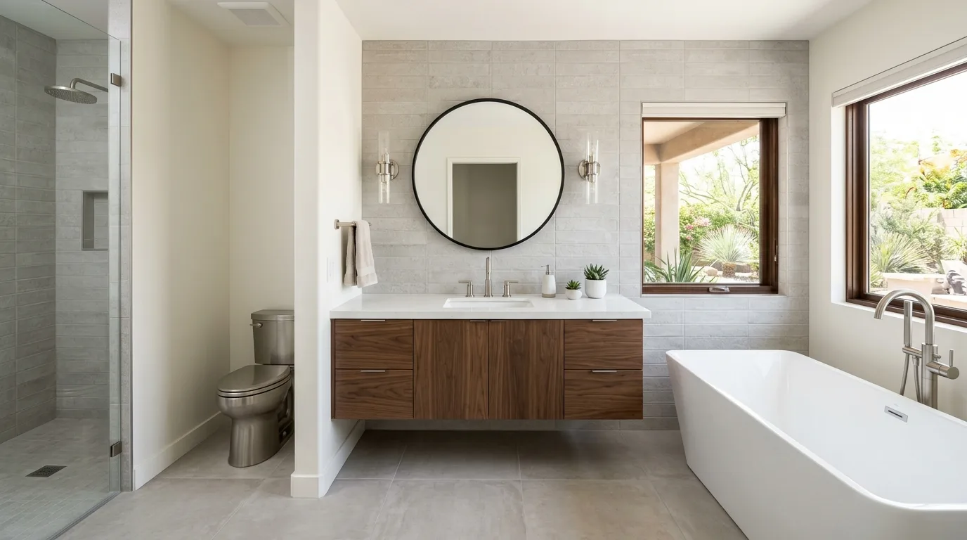 plumber work, project example in Peoria, AZ