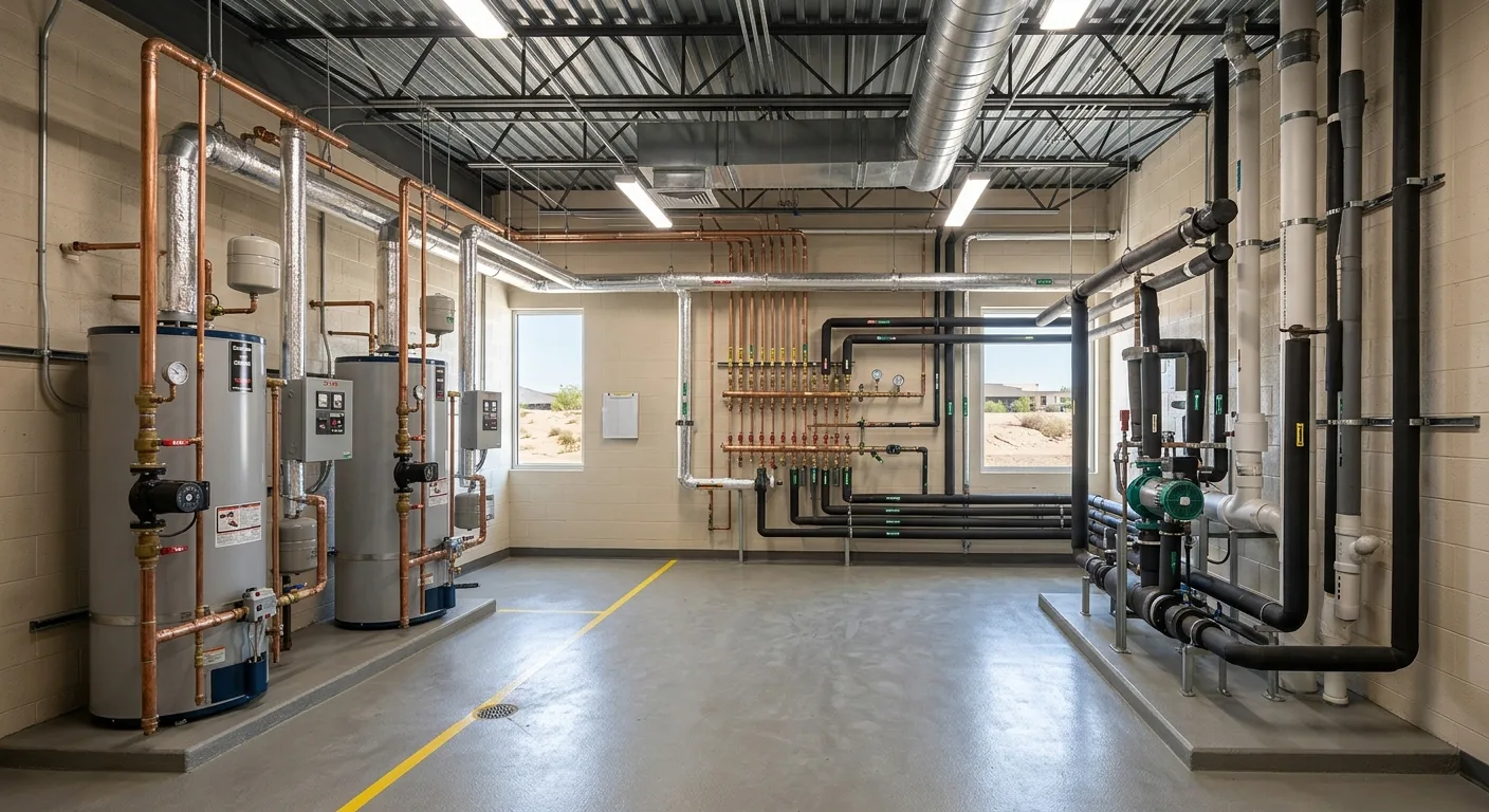 commercial plumbing work, professional service in Peoria, AZ