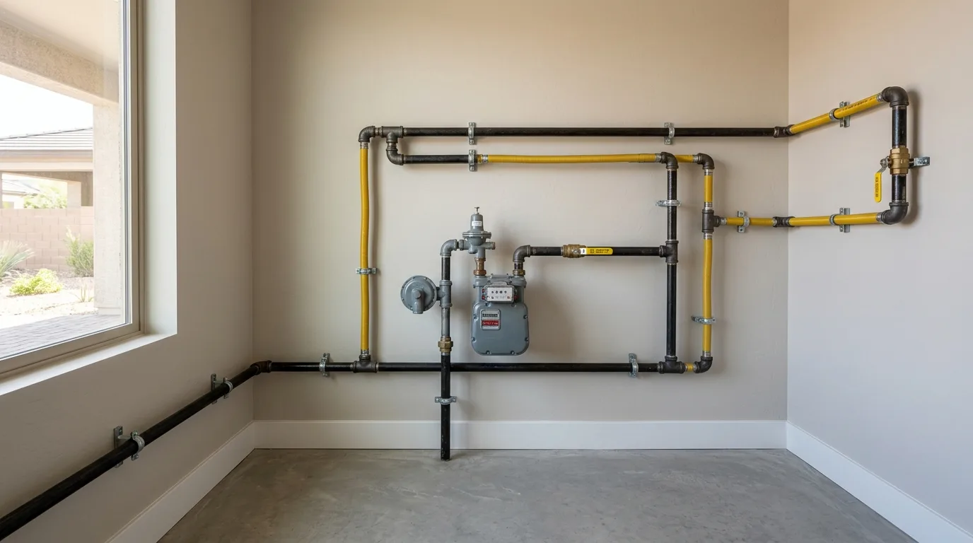 gas line installation work, professional service in Peoria, AZ