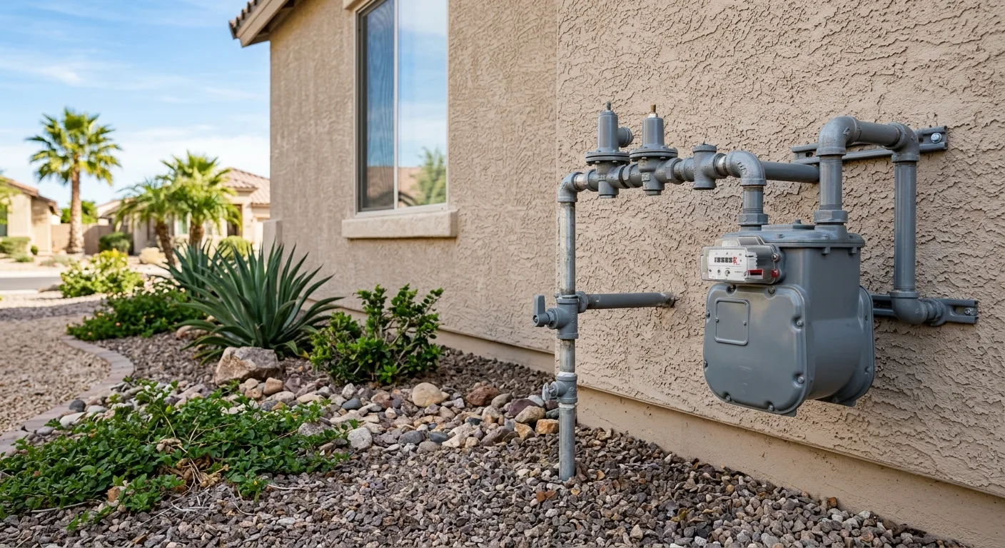 gas line installation work, professional service in Peoria, AZ