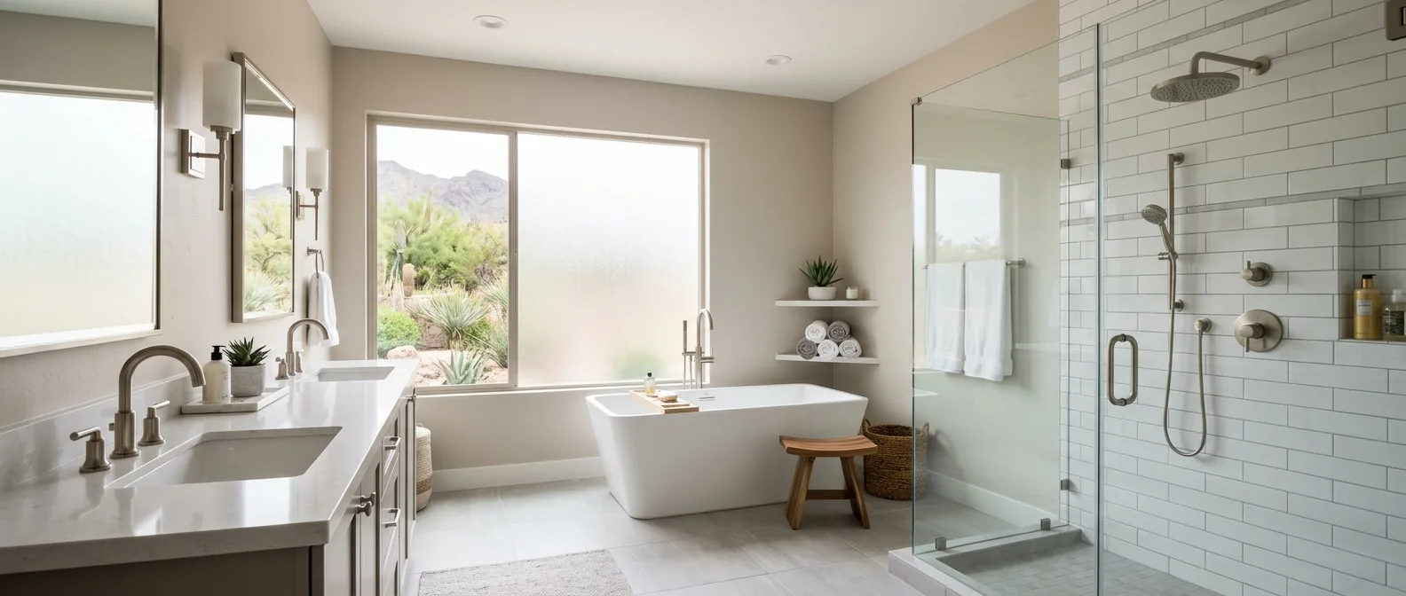 plumbing contractor work, professional service in Peoria, AZ