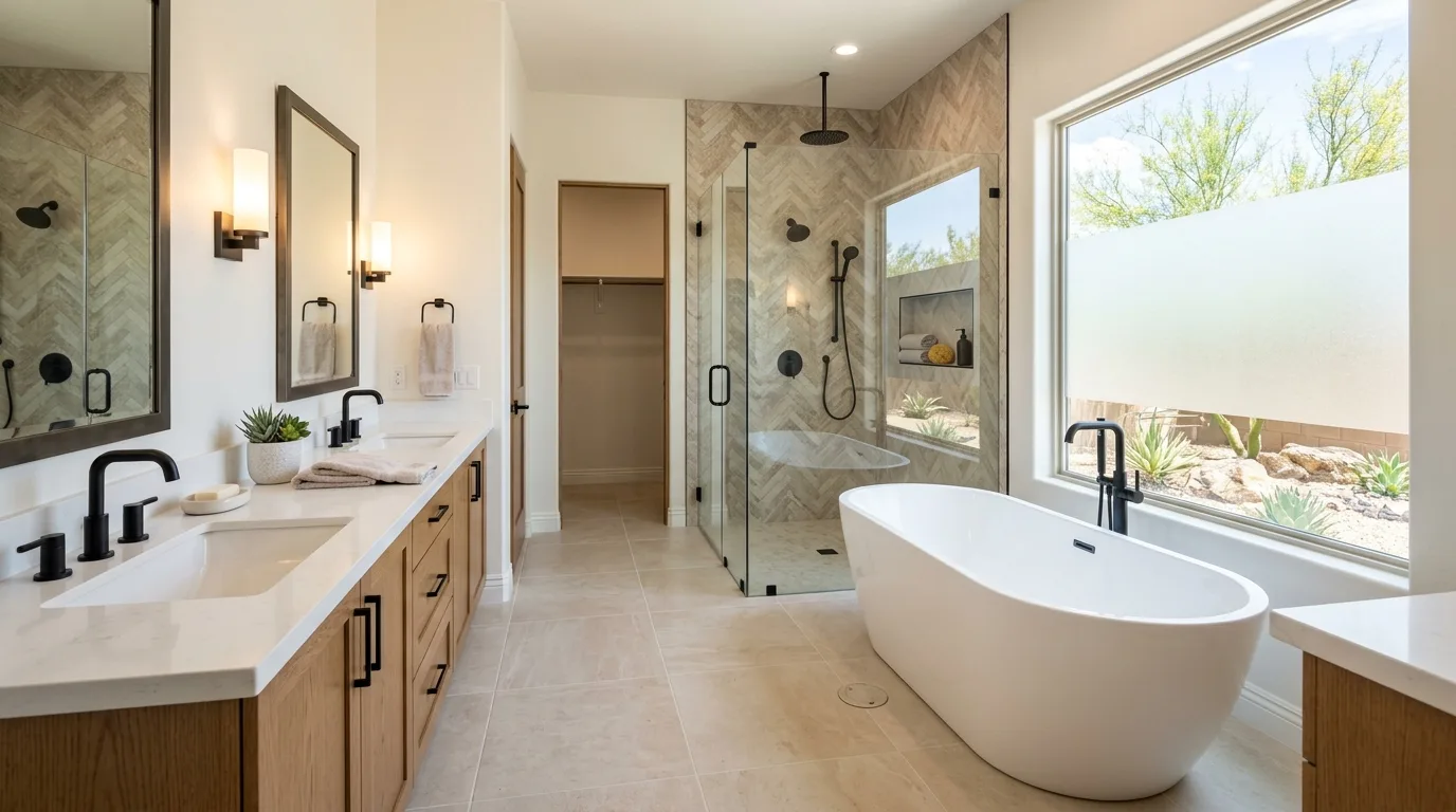 residential plumbing work, professional service in Peoria, AZ