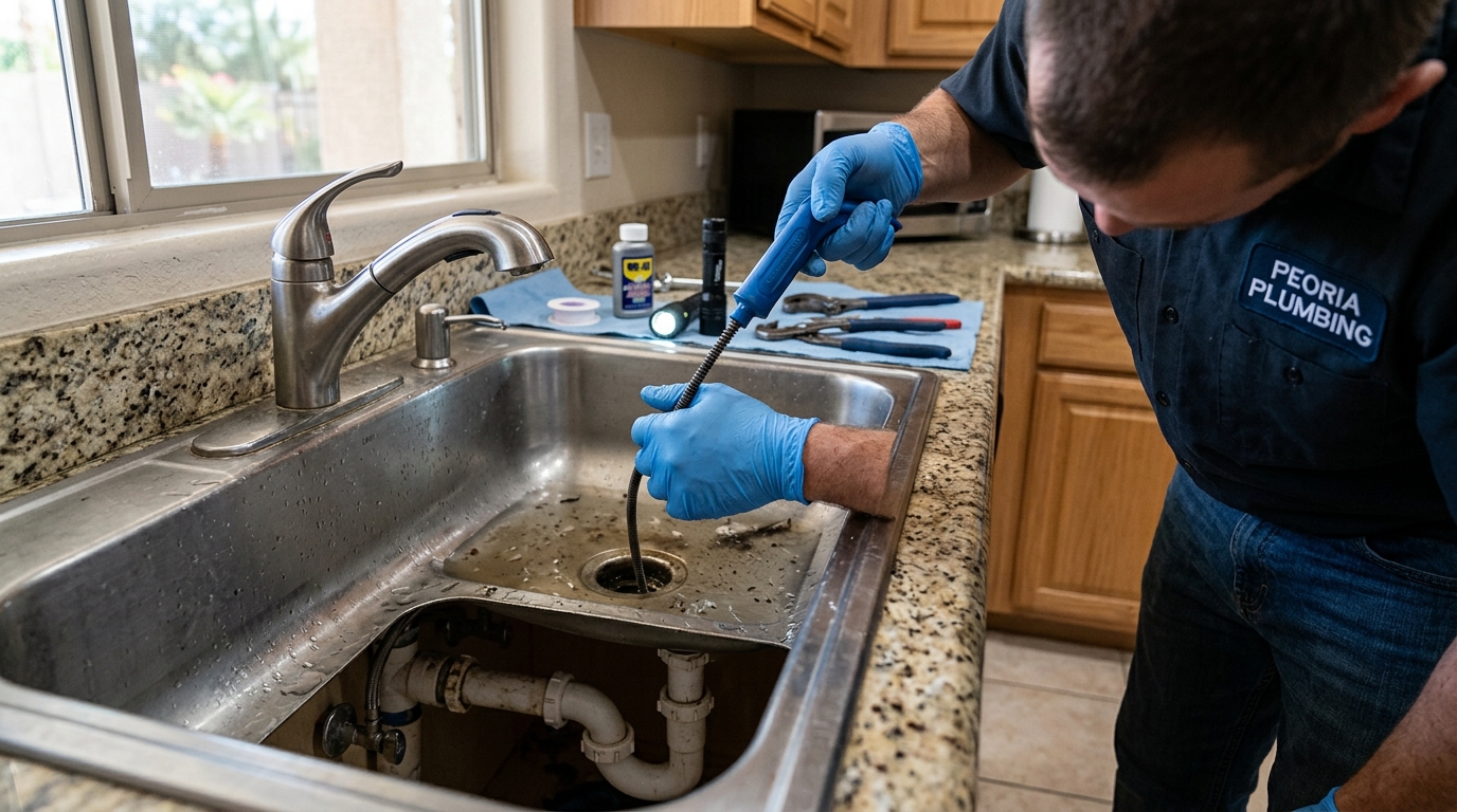 Clogged Sink Repair