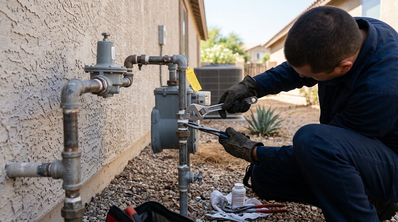 Gas Leak Repair