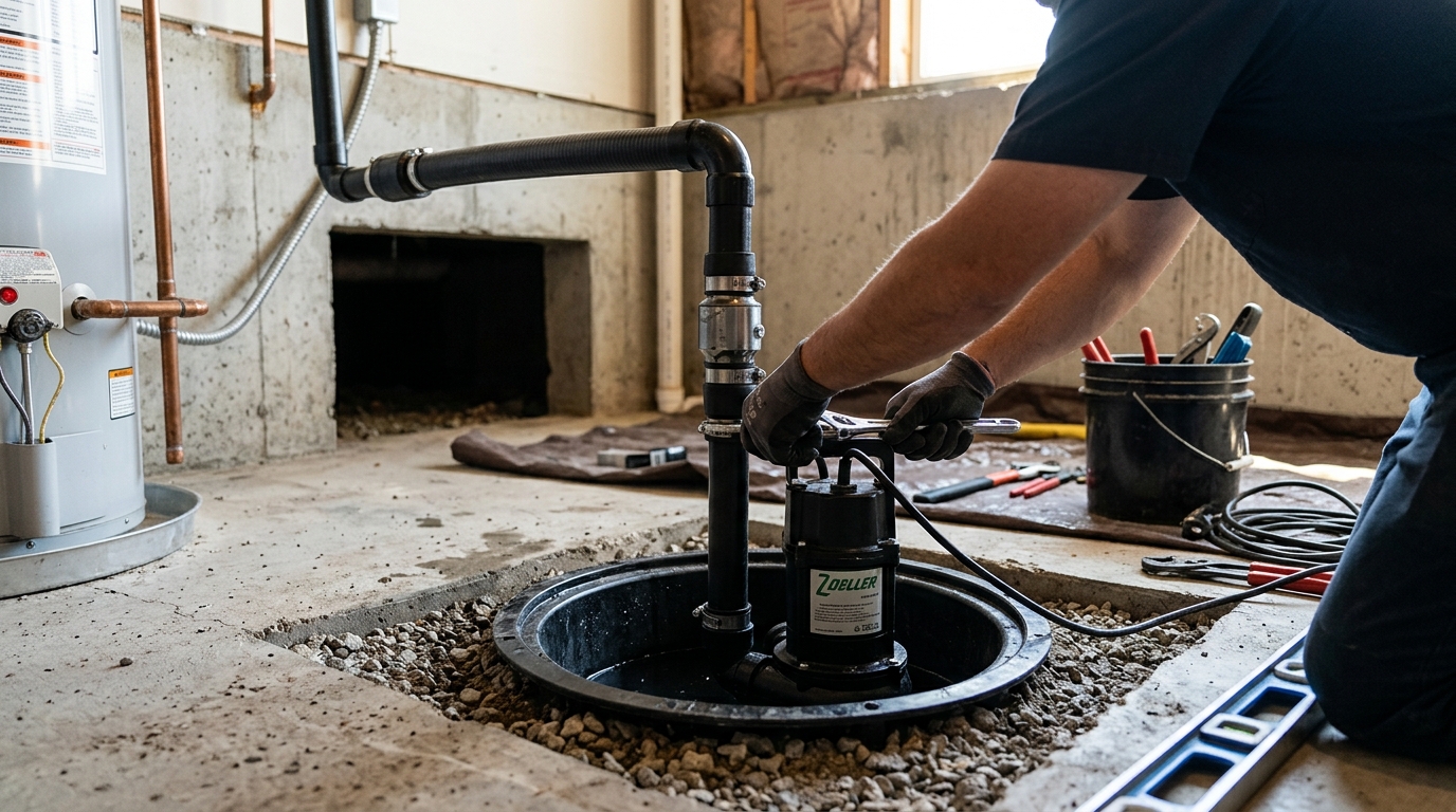 Sump Pump Installation